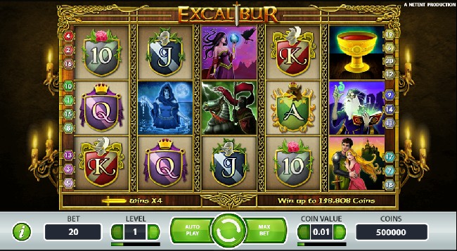 Excalibur Slot NeTent